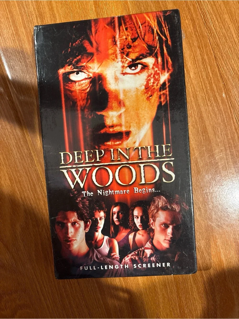 Brand New Sealed Full Length Screener VHS- Deep In The Wood